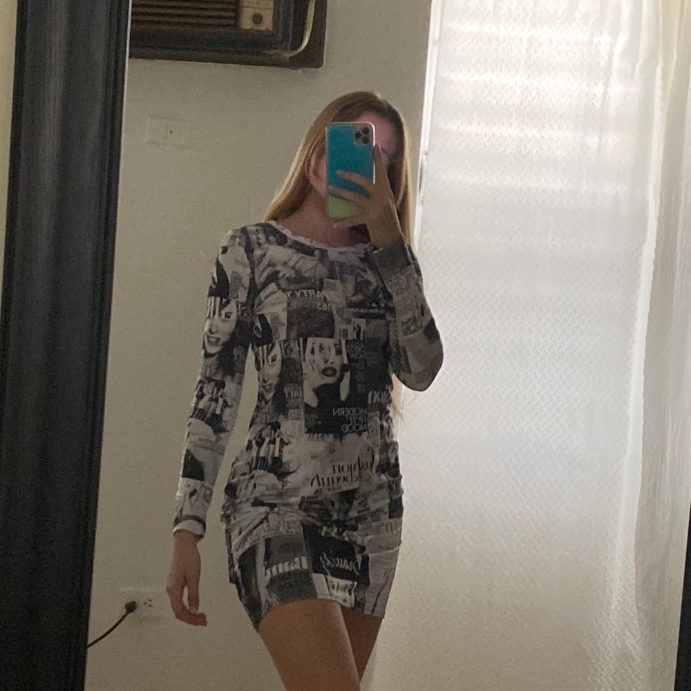 Fashion Long Sleeve Dress